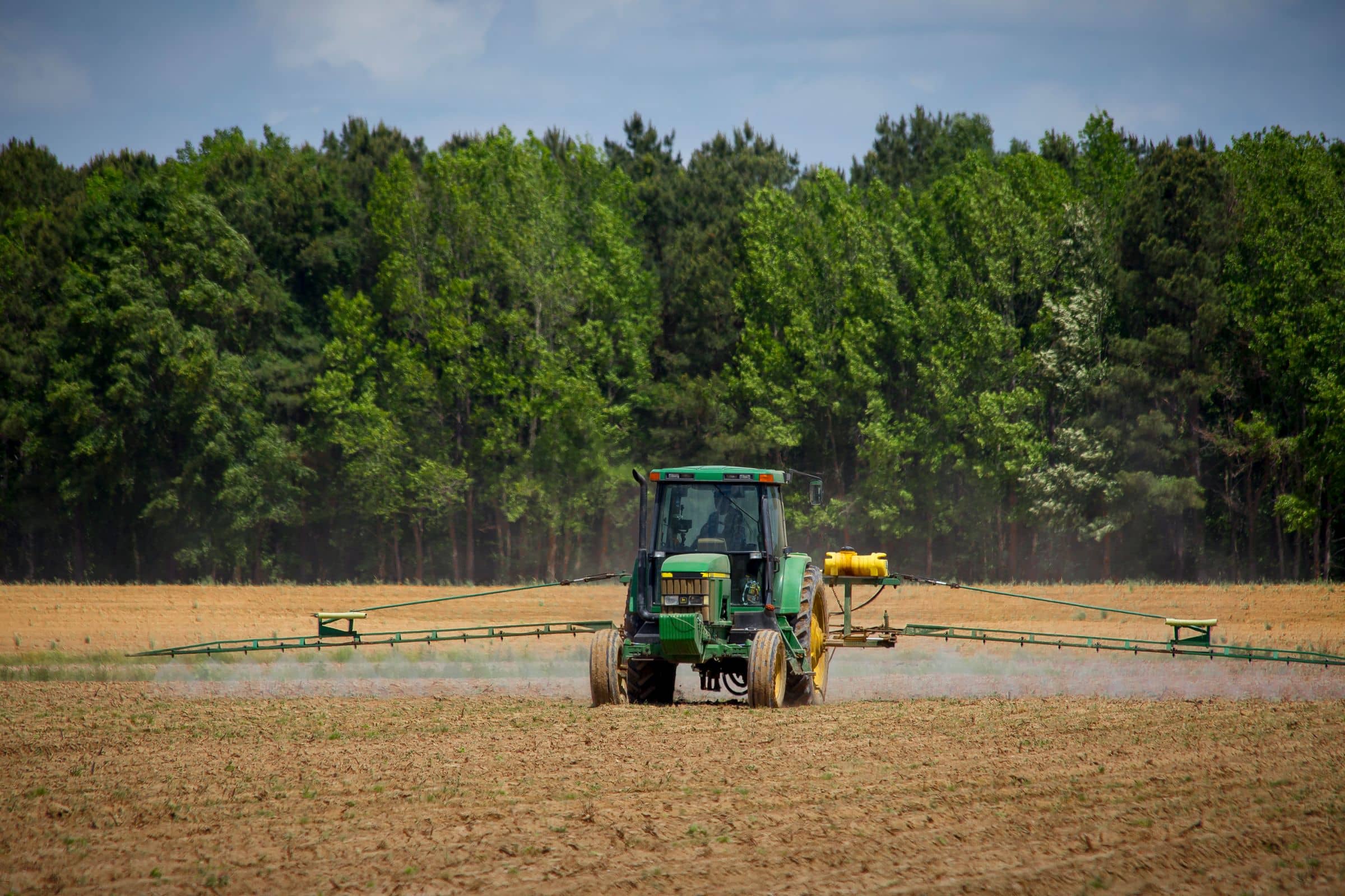 Farm fields